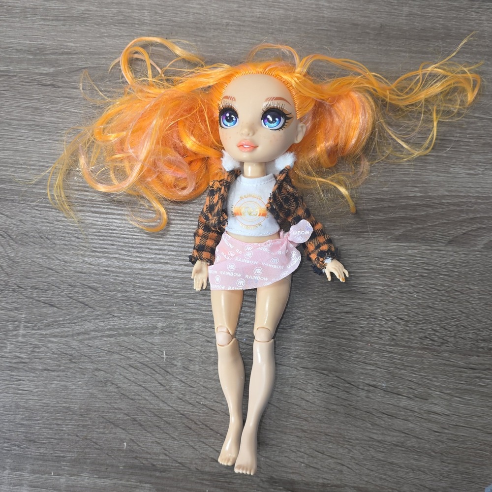 Rainbow High Poppy Rowan Orange Fashion Doll MGA Entertainment Series 1